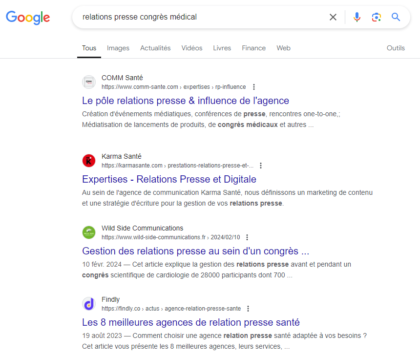 screen demontrant que cet article est place en position 3 dans la serp en septembre 2024 afin de promouvoir mon expertise en seo